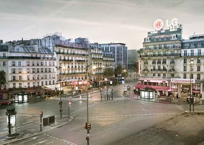 Montparnasse at Dawn, Paris, France, 2012