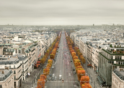Avenue Des Champs-Elysées, Paris, France, 2012