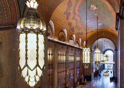 Fisher Building Chandelier Detail, 2012