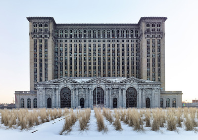 Michigan Central Wide Exterior, 2010
